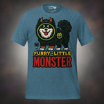 Finnish Lapphund Furry Little Monster Halloween T-Shirt
