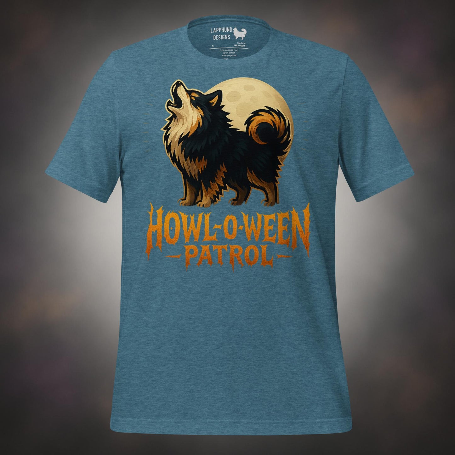 Finnish Lapphund Howl-O-Ween Patrol T-Shirt