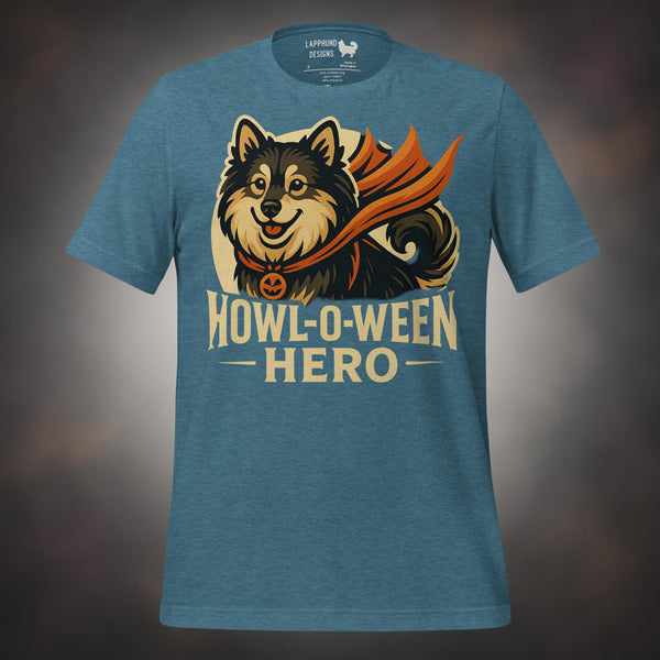 Finnish Lapphund Howl-O-Ween Hero T-Shirt