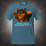Finnish Lapphund Furry Little Monster Halloween T-Shirt