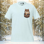 Finnish Lapphund Pocket Pup T-Shirt | Lapphund Designs