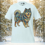 Finnish Lapphund Mosaic Spirit Lappy Style Tee | Lapphund Designs