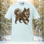 Finnish Lapphund Clockwork Guardian T-Shirt | Lapphund Designs