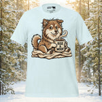 Finnish Lapphund Rise & Woof Coffee T-Shirt | Lapphund Designs