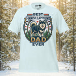 Finnish Lapphund Best Dad Ever Forest Heritage Graphic T-Shirt | Lapphund Designs