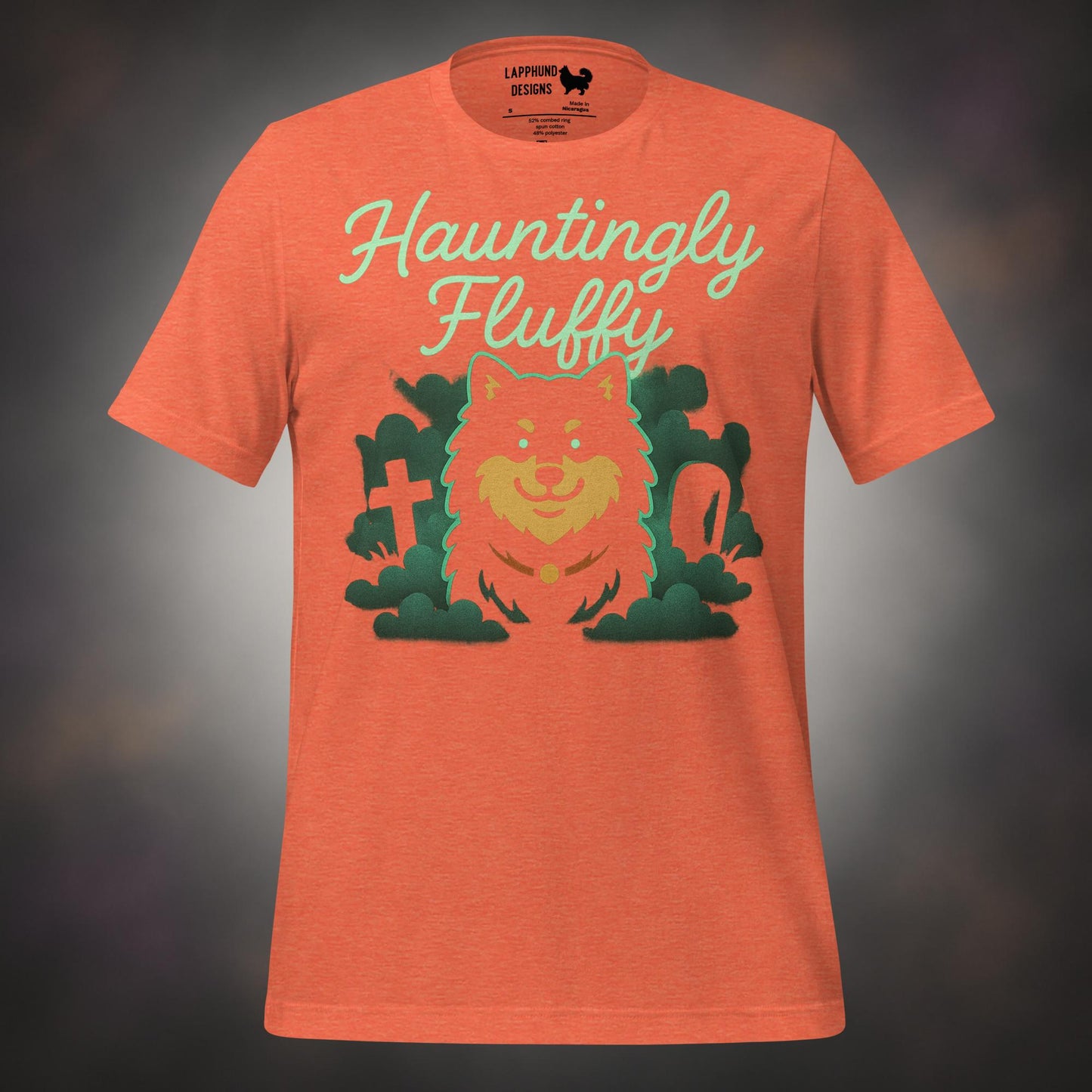 Finnish Lapphund Hauntingly Fluffy Halloween T-Shirt