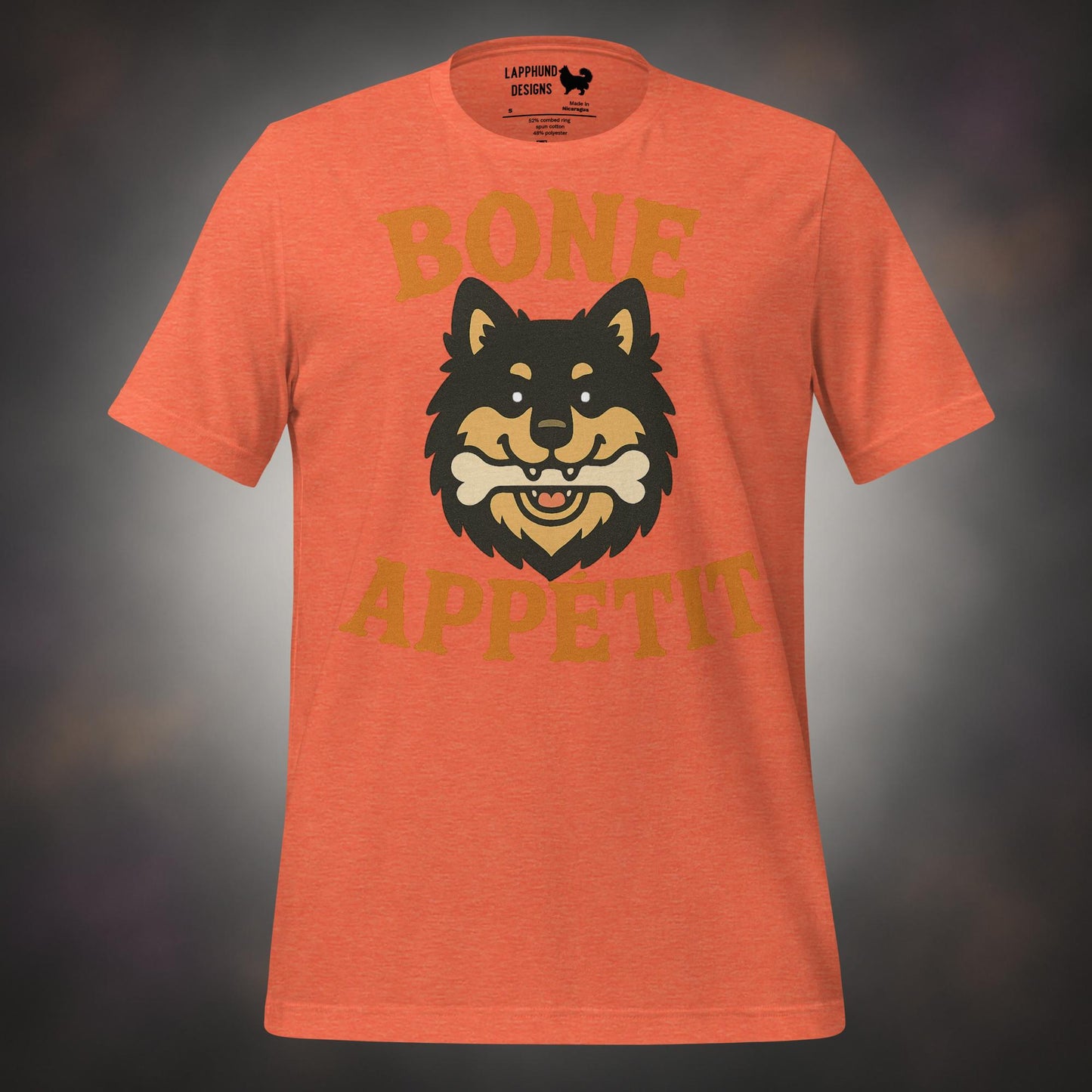 Finnish Lapphund Bone Appétit Halloween T-Shirt