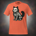 Finnish Lapphund Skeleton Pup Halloween T-Shirt
