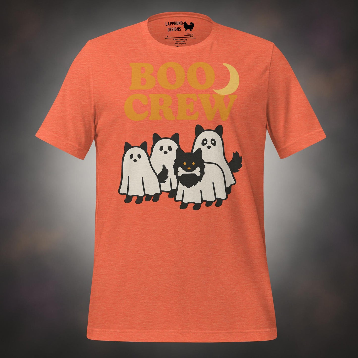 Finnish Lapphund Boo Crew Halloween T-Shirt