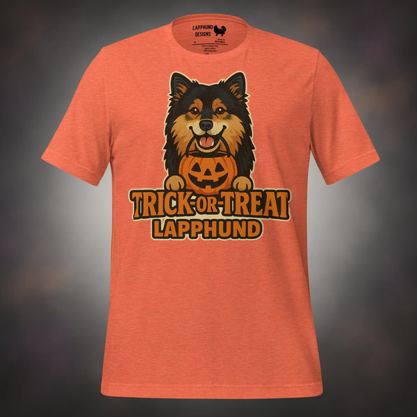 Finnish Lapphund Trick-or-Treat Halloween T-Shirt