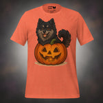Finnish Lapphund Pumpkin Pup Halloween T-Shirt