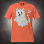 Finnish Lapphund Ghost Pup Halloween T-Shirt
