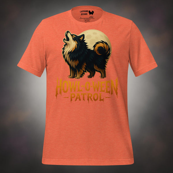 Finnish Lapphund Howl-O-Ween Patrol T-Shirt