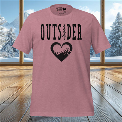 Outsider T-Shirt – Celebrate Nature & Adventure with Bold Outdoor Style