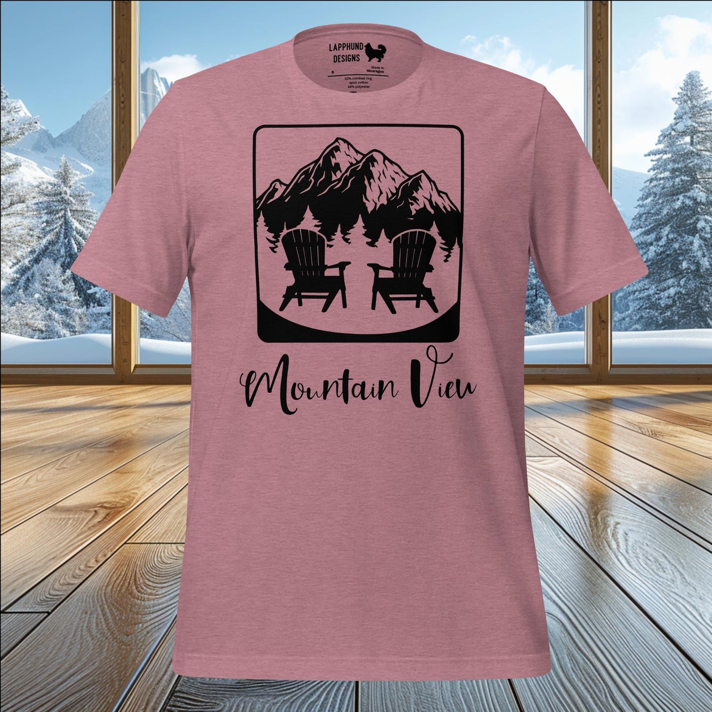 Mountain View T-Shirt – Scenic Design for Nature Lovers & Outdoor Enthusiasts