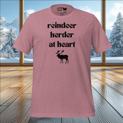 Reindeer Herder at Heart T-Shirt – Celebrate the Spirit of Finnish Lapphunds & Adventure