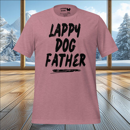 Lappy Dog Father T-Shirt – Perfect for Proud Lapphund Dads & Dog Lovers