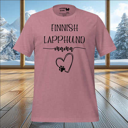 Finnish Lapphund Mama T-Shirt – Perfect for Proud Dog Moms & Lapphund Lovers