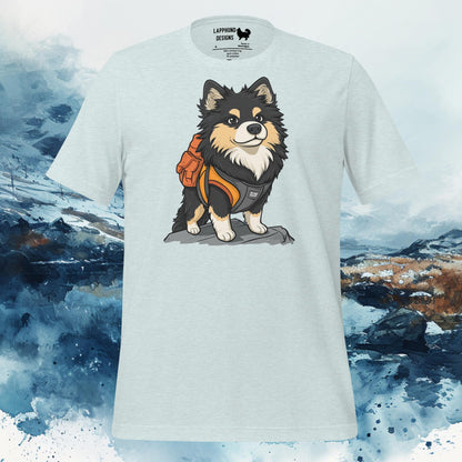 Finnish Lapphund T-Shirt – Adventure-Ready Design for Mountain Lovers