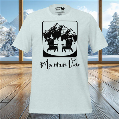 Mountain View T-Shirt – Scenic Design for Nature Lovers & Outdoor Enthusiasts