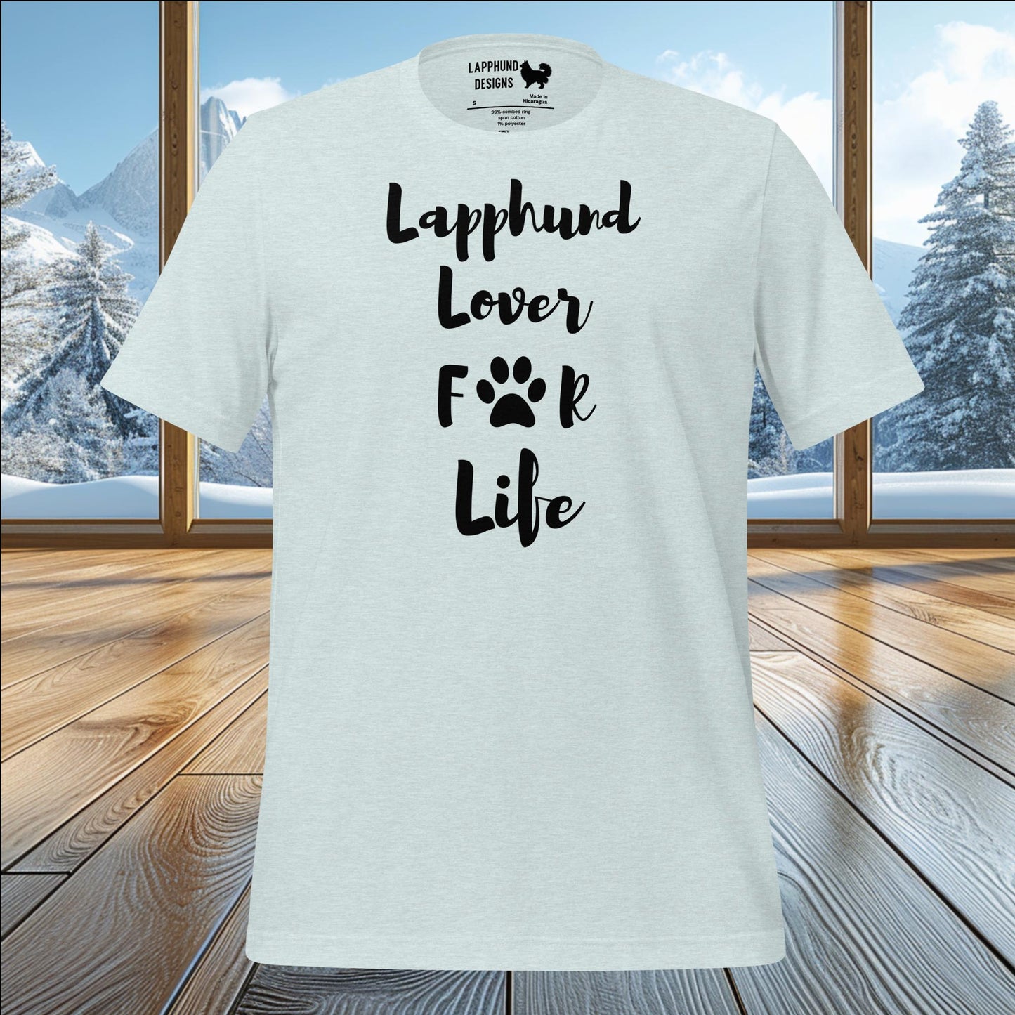 Lapphund Lover For Life T-Shirt – Celebrate Your Lifelong Love for Lapphunds