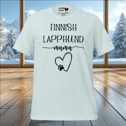 Finnish Lapphund Mama T-Shirt – Perfect for Proud Dog Moms & Lapphund Lovers