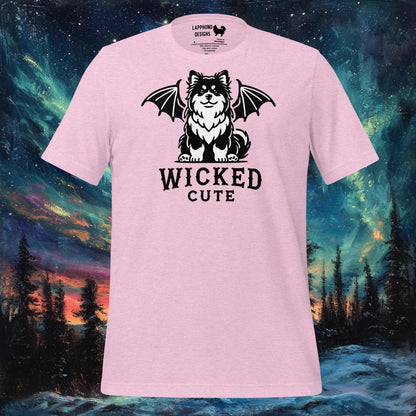 Wicked Cute T-paita – Suomen lapinkoira Bat Wings Halloween Design