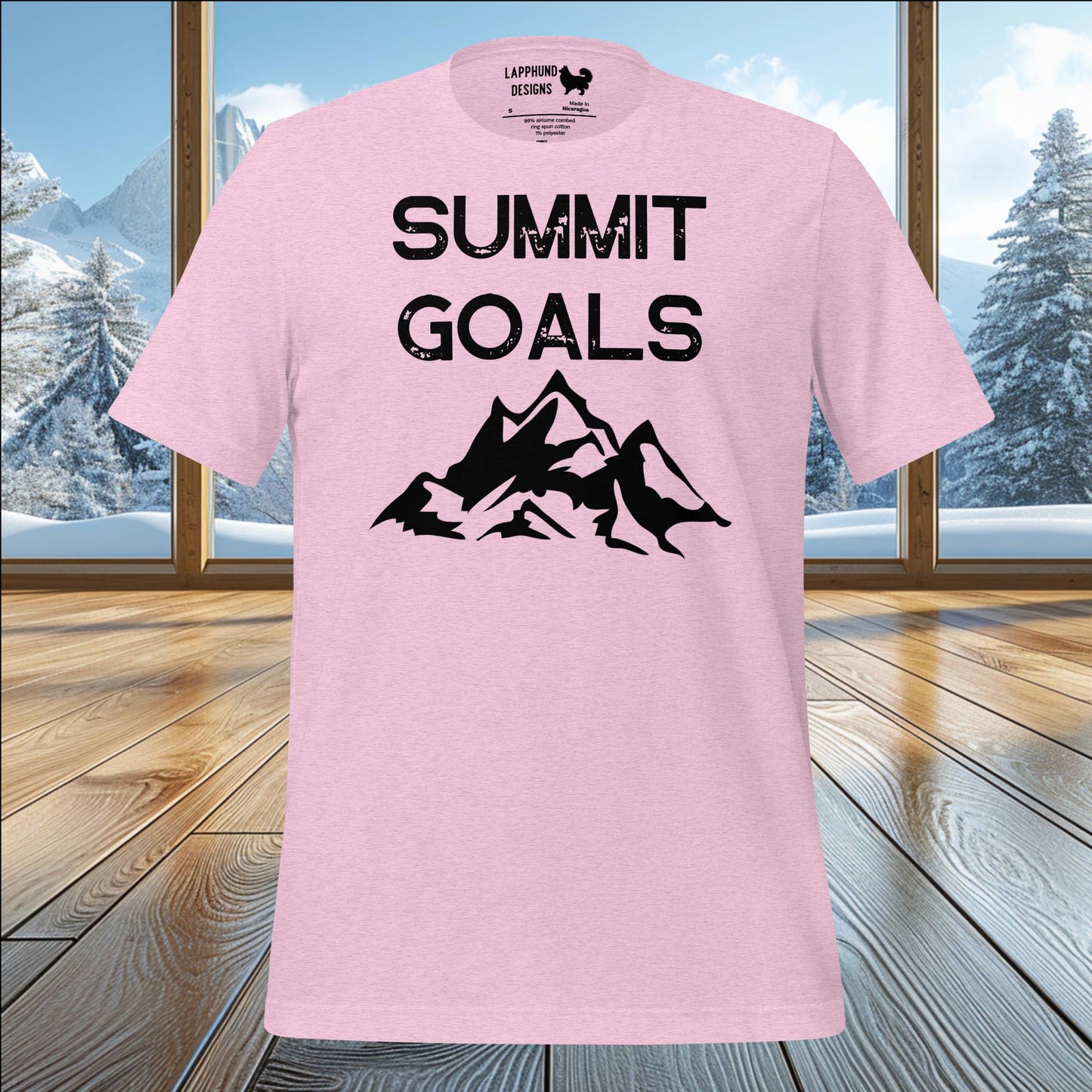 Summit Goals Mountain Adventure T-Shirt – Perfect for Nature and Peak Enthusiasts