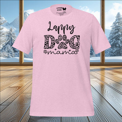 Lappy Dog Mama T-Shirt – Proud Lapphund Mom Apparel for Outdoor Adventures