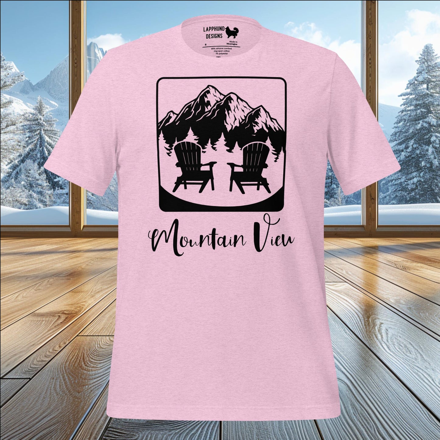 Mountain View T-Shirt – Scenic Design for Nature Lovers & Outdoor Enthusiasts