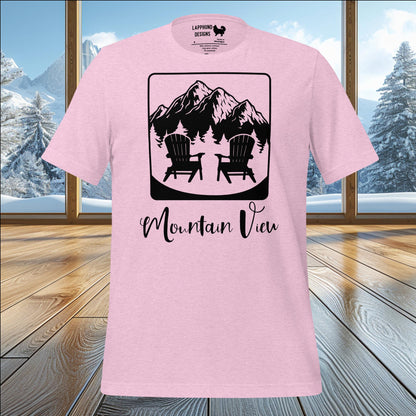 Mountain View T-Shirt – Scenic Design for Nature Lovers & Outdoor Enthusiasts