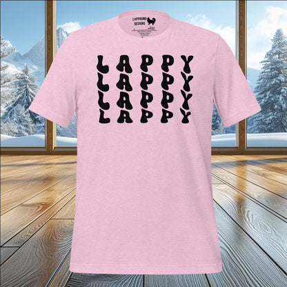 LAPPY Repeat T-Shirt – Fun, Bold Design for Lapphund Lovers