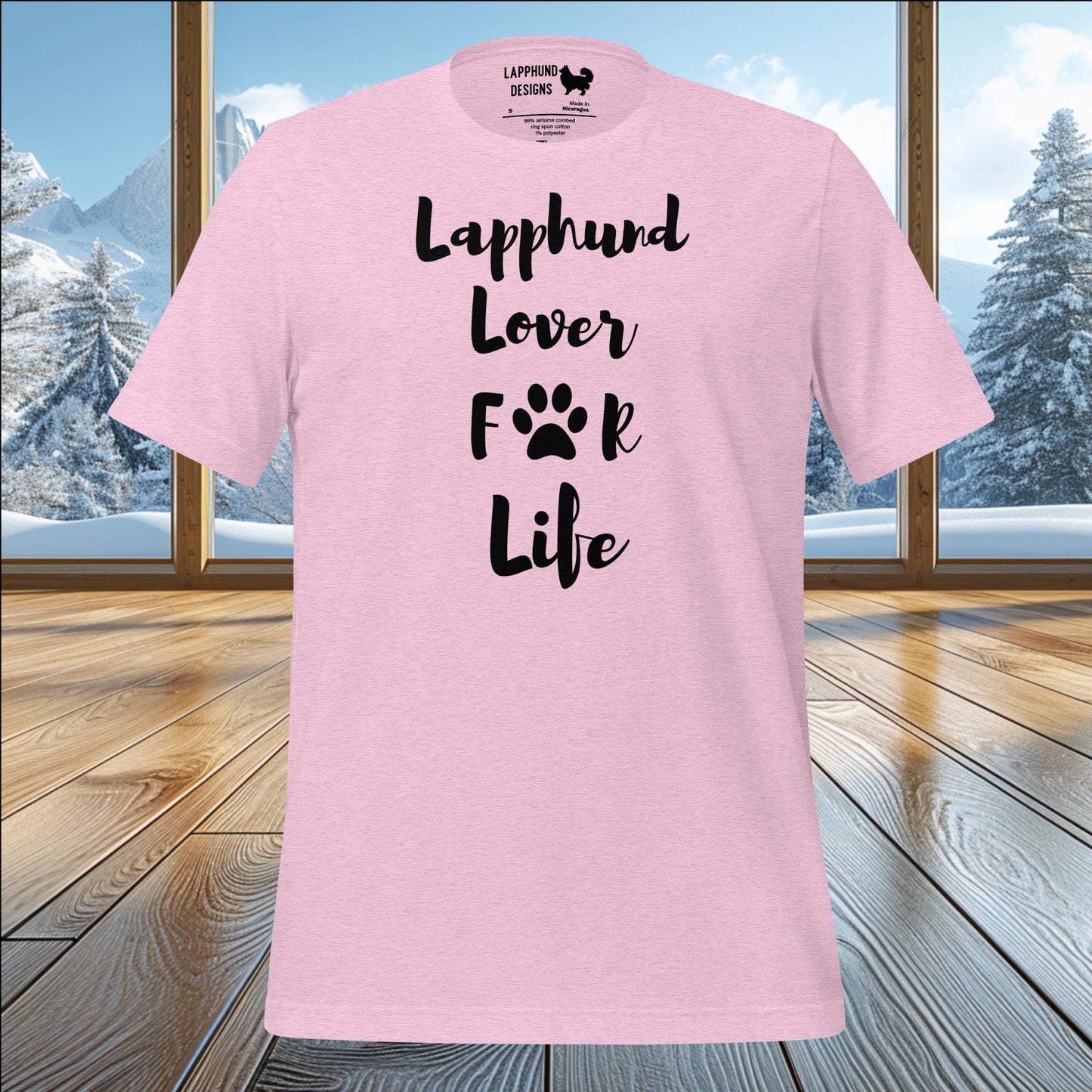 Lapphund Lover For Life T-Shirt – Celebrate Your Lifelong Love for Lapphunds