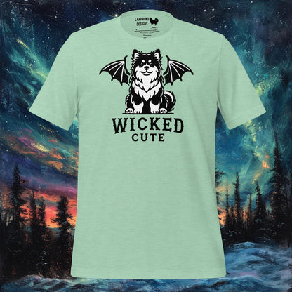 Wicked Cute T-paita – Suomen lapinkoira Bat Wings Halloween Design