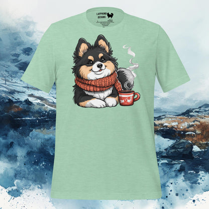 Cozy Moments Lapphund T-Shirt – Finnish Lapphund Winter Comfort Design