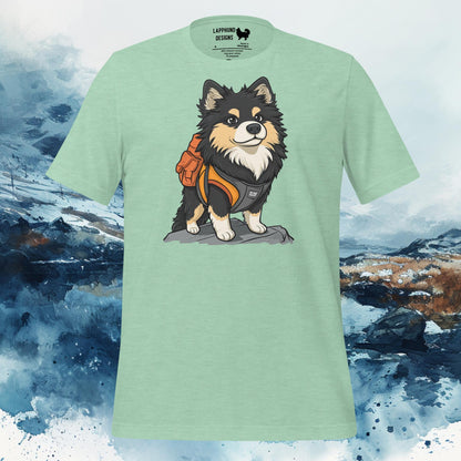 Finnish Lapphund T-Shirt – Adventure-Ready Design for Mountain Lovers