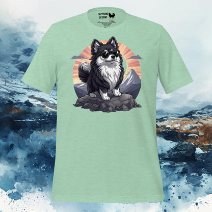 Finnish Lapphund T-Shirt – Majestic Mountain Life Design for Adventurers