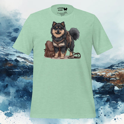 Finnish Lapphund T-Shirt – Trail-Ready Explorer Design for Adventurers