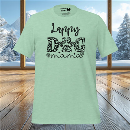 Lappy Dog Mama T-Shirt – Proud Lapphund Mom Apparel for Outdoor Adventures