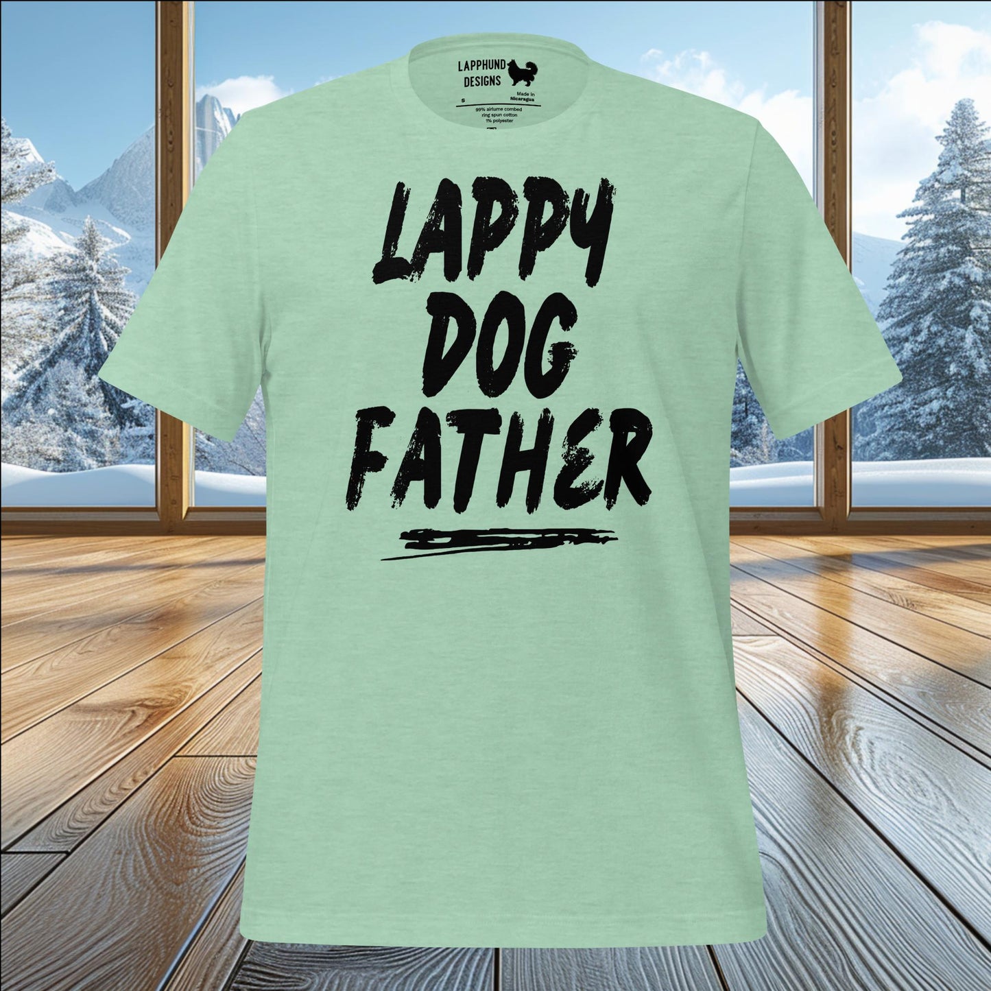 Lappy Dog Father T-Shirt – Perfect for Proud Lapphund Dads & Dog Lovers