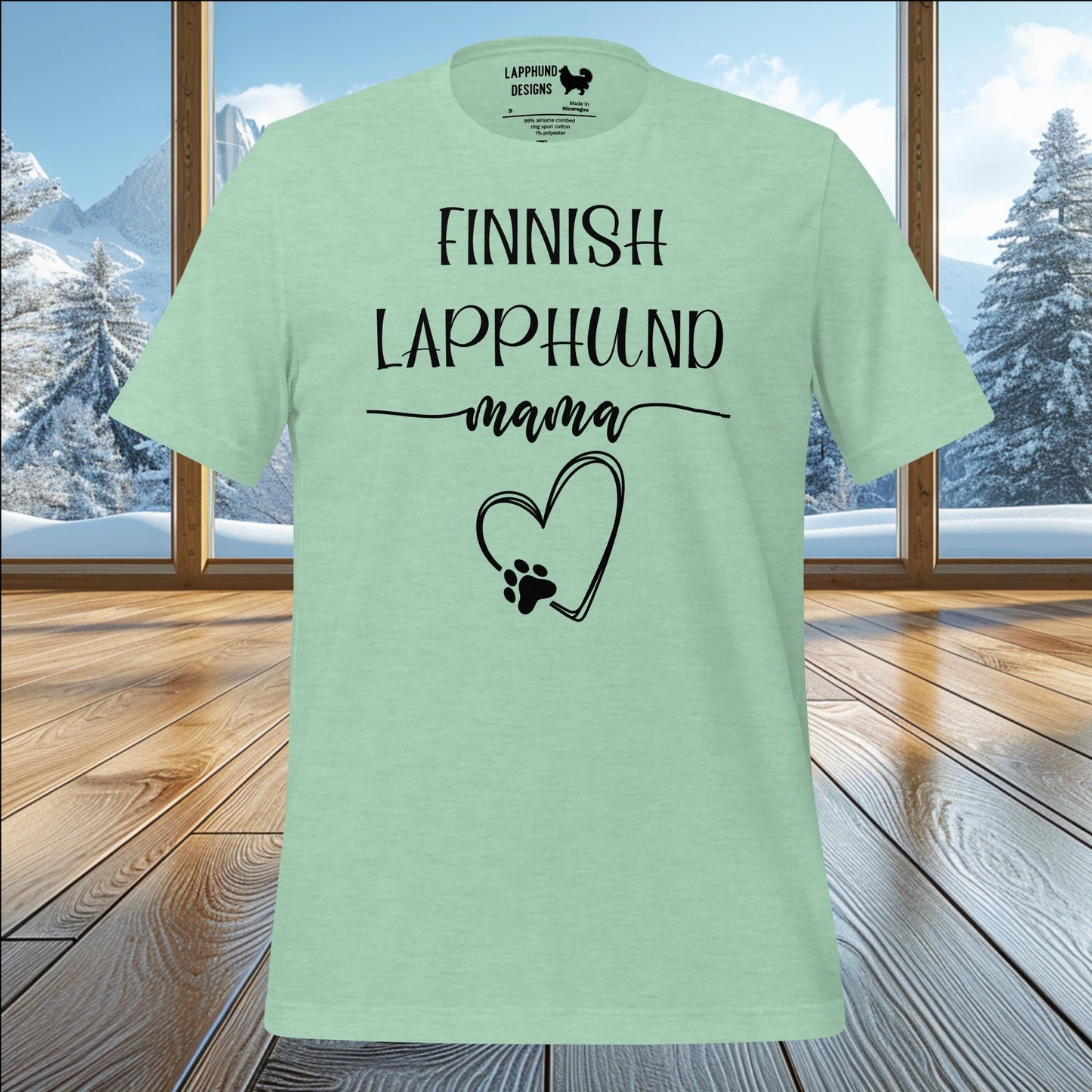 Finnish Lapphund Mama T-Shirt – Perfect for Proud Dog Moms & Lapphund Lovers