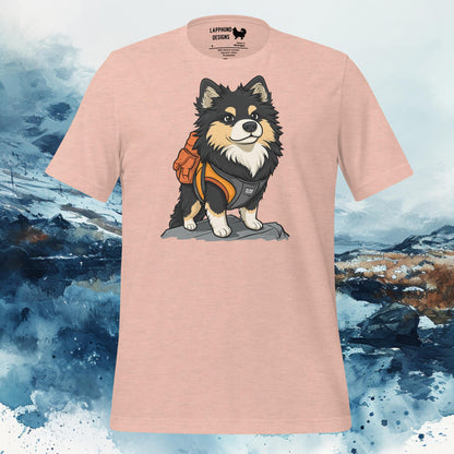 Finnish Lapphund T-Shirt – Adventure-Ready Design for Mountain Lovers