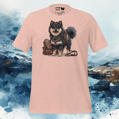 Finnish Lapphund T-Shirt – Trail-Ready Explorer Design for Adventurers