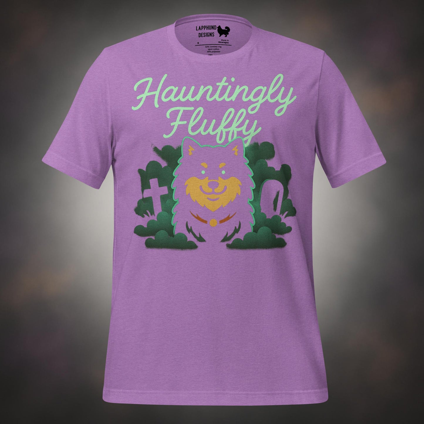 Finnish Lapphund Hauntingly Fluffy Halloween T-Shirt