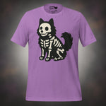 Finnish Lapphund Skeleton Pup Halloween T-Shirt