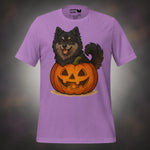 Finnish Lapphund Pumpkin Pup Halloween T-Shirt