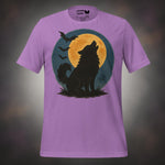 Finnish Lapphund Halloween Moon Howl T-Shirt