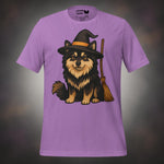 Finnish Lapphund Witch Hat Halloween T-Shirt