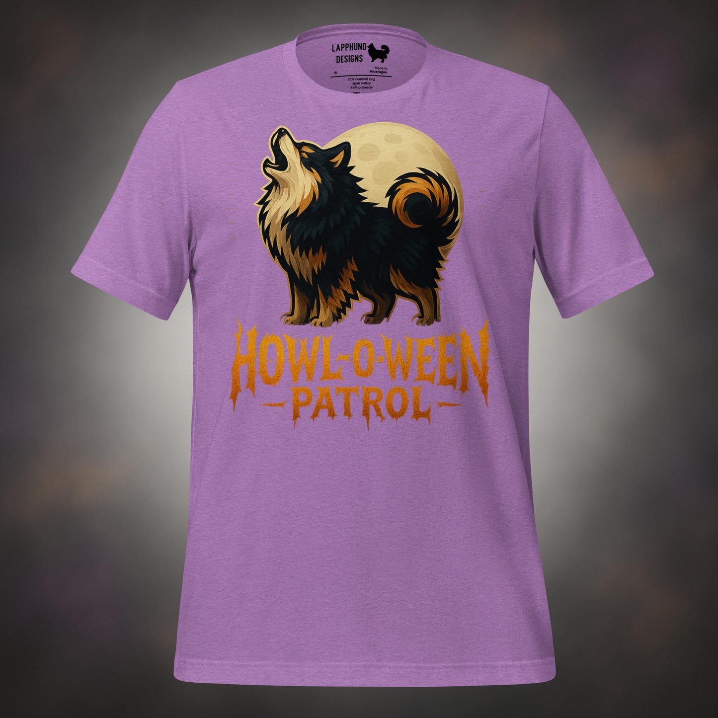 Finnish Lapphund Howl-O-Ween Patrol T-Shirt