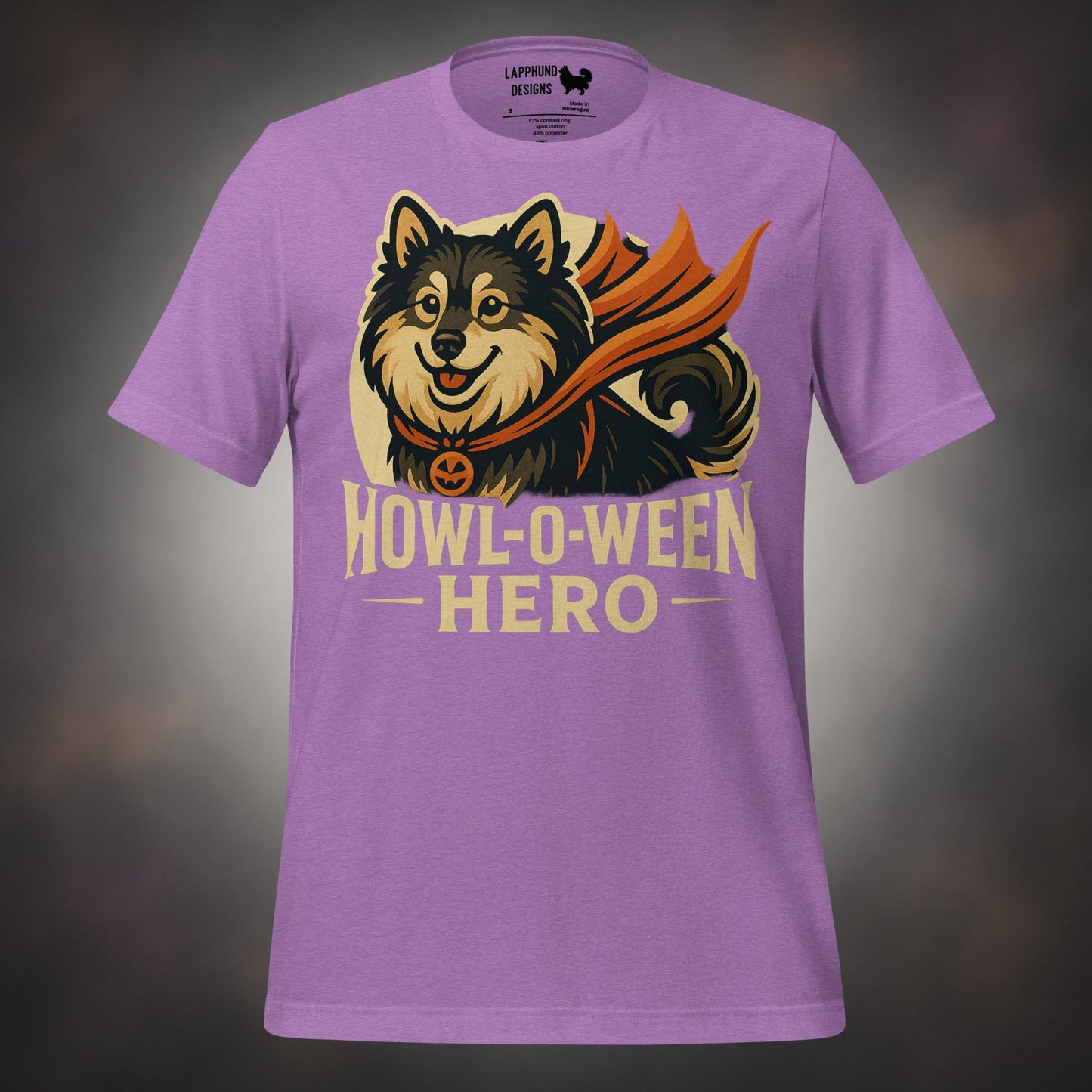 Finnish Lapphund Howl-O-Ween Hero T-Shirt